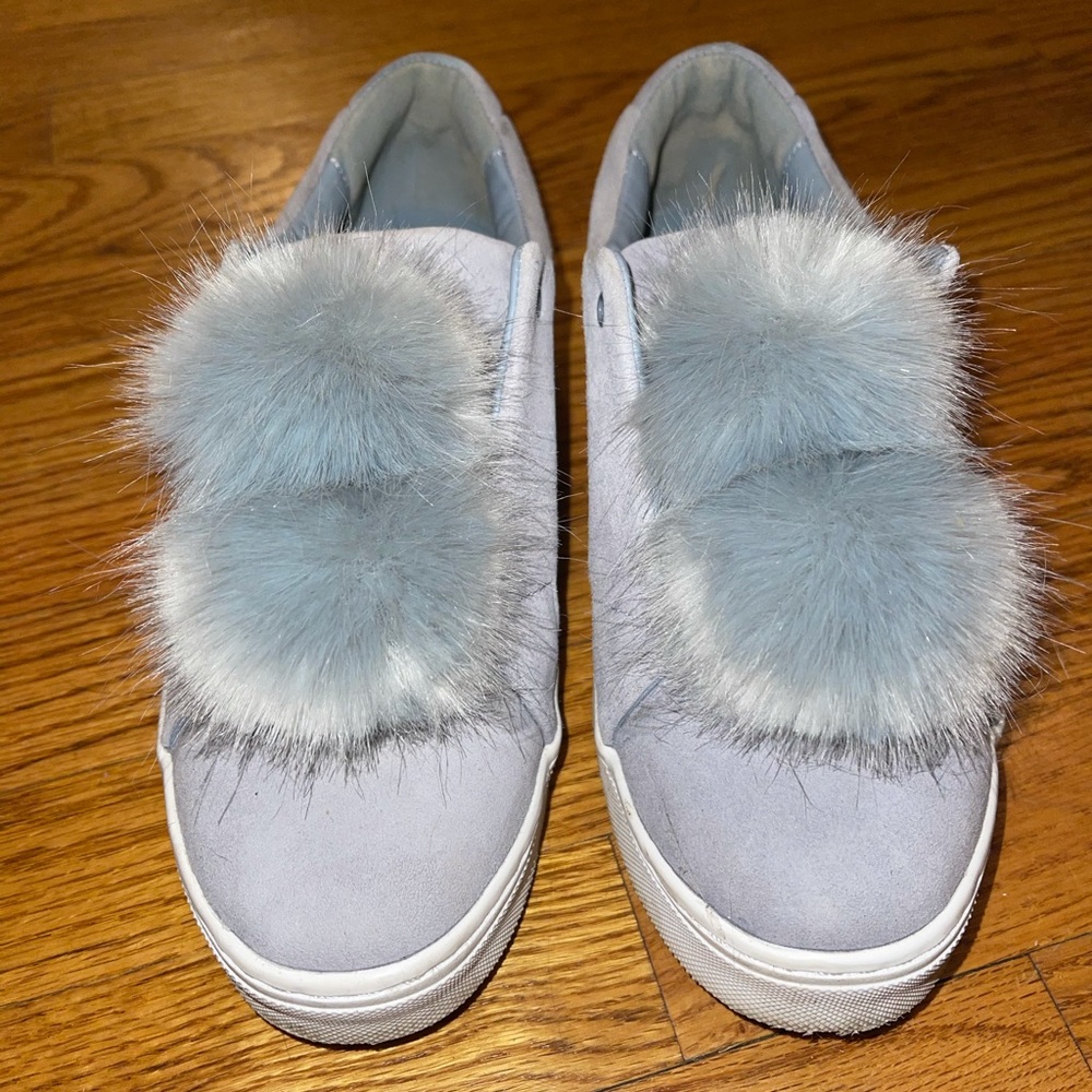 SAM EDELMAN LEYA POM SNEAKERS